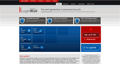 Desktop Screenshot of loginwall.com